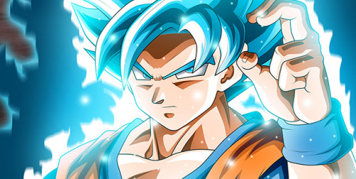 Super Saiyan Blue Goku Banner