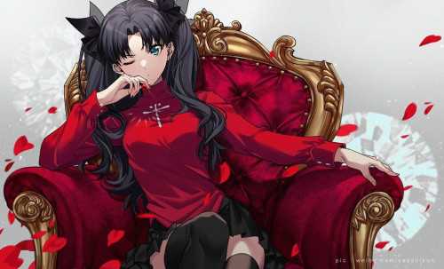 Save & Follow Rin Tohsaka • Fate Stay Night