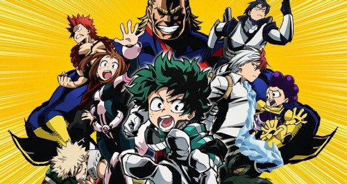 my hero academia banner